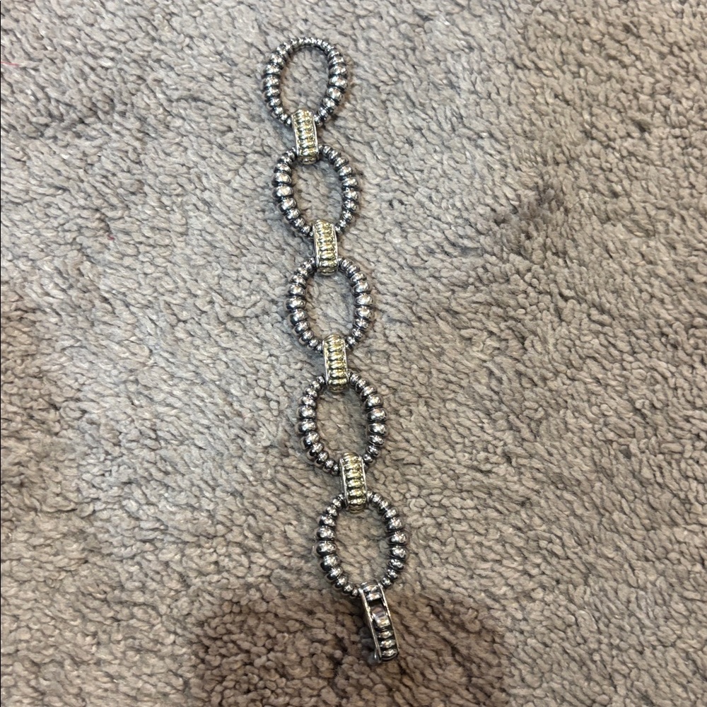 John Hardy Silver and Gold Bracelet